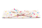 Ice Cream Top Knot Headband - By Bella Boutique